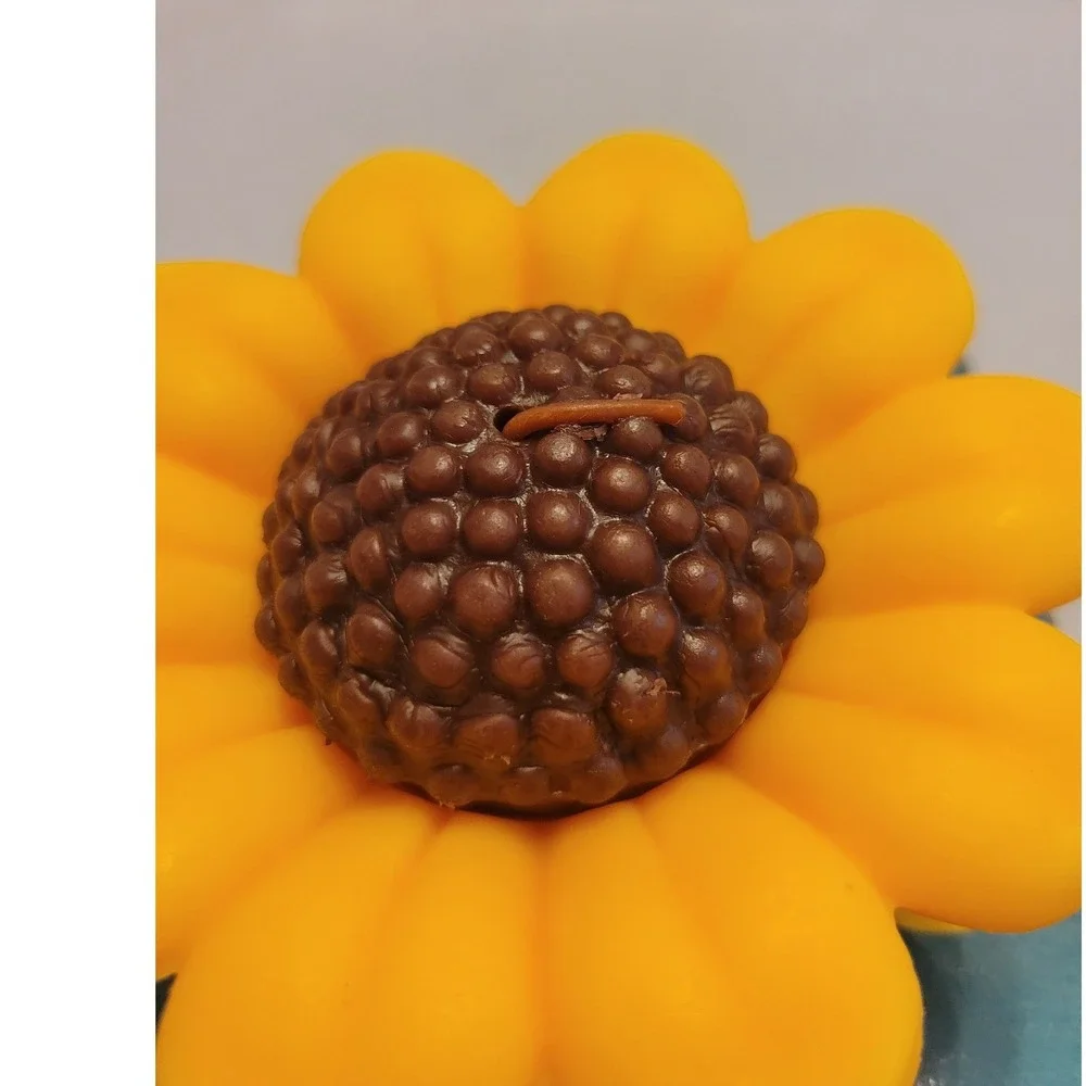 VTG Avon Black-Eyed Susan Sun Flower 1970s Collectible Wax Display Figure w/ Box